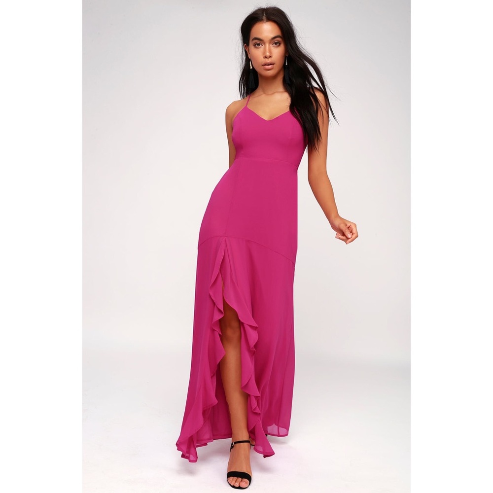Lace up Maxi dress